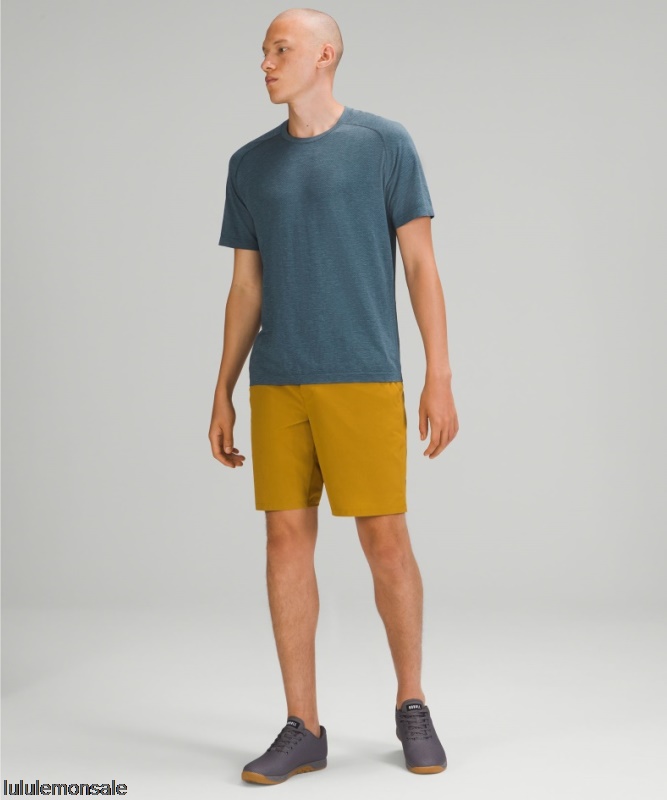 Lululemon Deutschland DELULU779 | River Blue Metal Vent Tech Kurzarmshirt 20